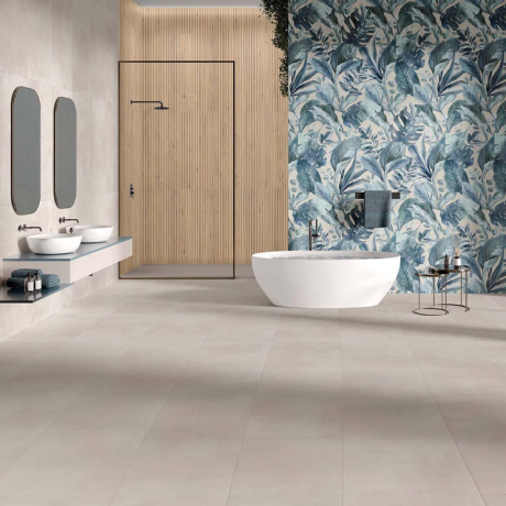 Gres szkliwiony włoski Antica Ceramica Rubiera BLUE PALM mat 60x120